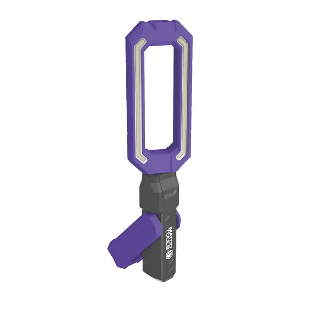 1000 LUMEN RECHARGEABLE VIEW THROUGH PIVOTING WORK LIGHT - PURPLE