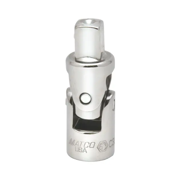 1/2" DRIVE 1/2" MALE CHROME UNIVERSAL JOINT