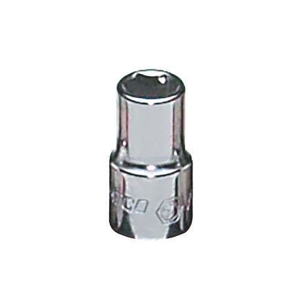 1/4" DRIVE 7/32" SAE 6 POINT CHROME SOCKET