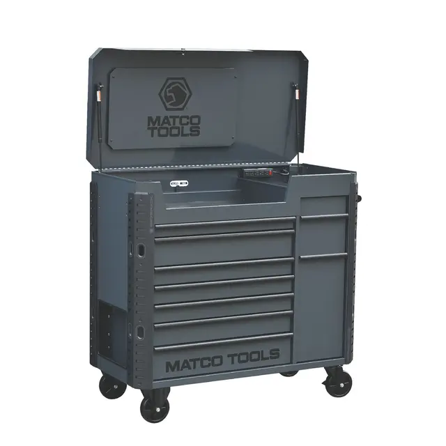 50" X 24" MSC5X X-SERIES POWER TOOL CART (THUNDERSTORM GRAY/BLACK)