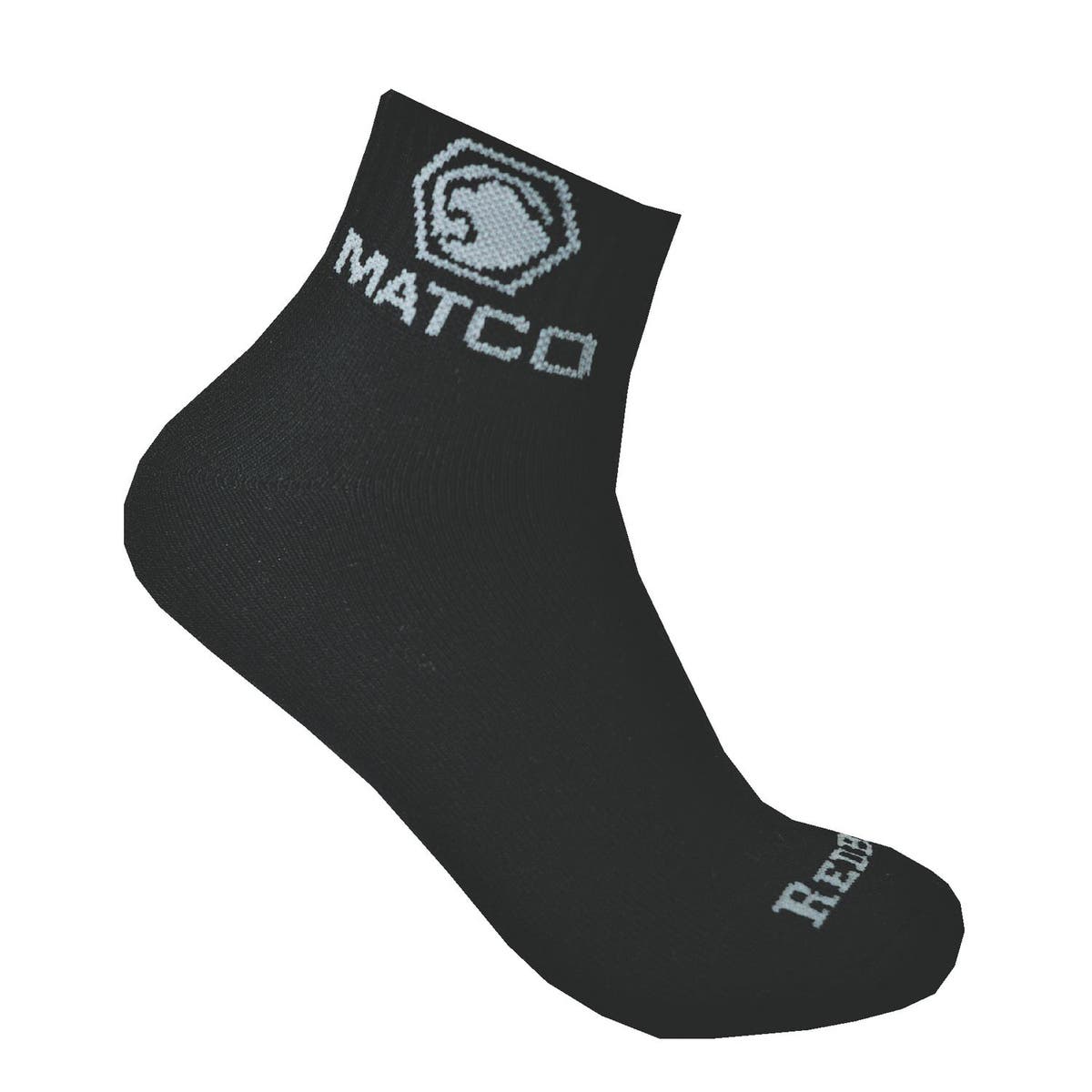 MEN'S REDBACK BAMBOO QUARTER SOCK BLACK 6 PAIRS CABAMBQ Matco Tools