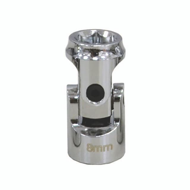 1/4'' DRIVE 8 MM 6 POINT STUBBY UNIVERSAL SOCKET