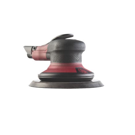 3/16" RANDOM ORBITAL PNEUMATIC LOW NOISE 6" PALM SANDER - BURGUNDY