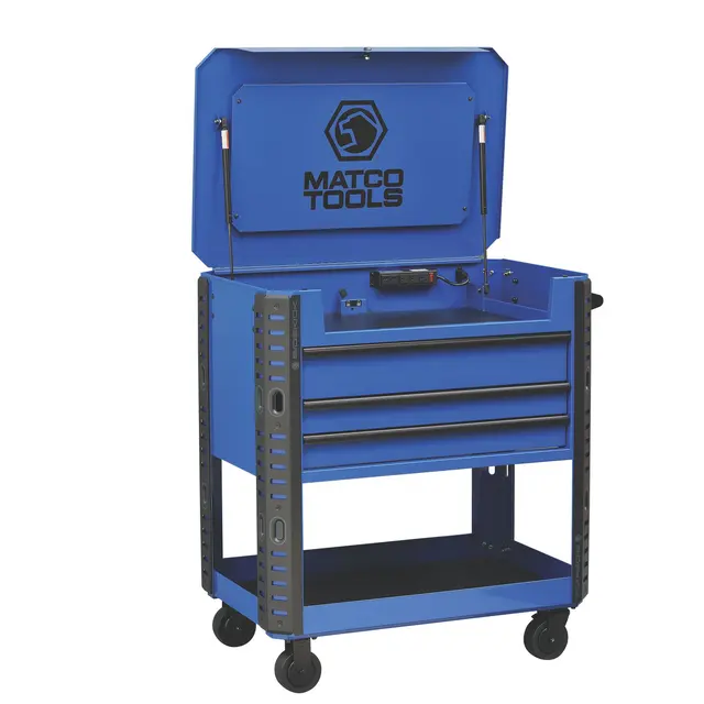 MSC4X 3 DRAWER CART X-SERIES BLUE