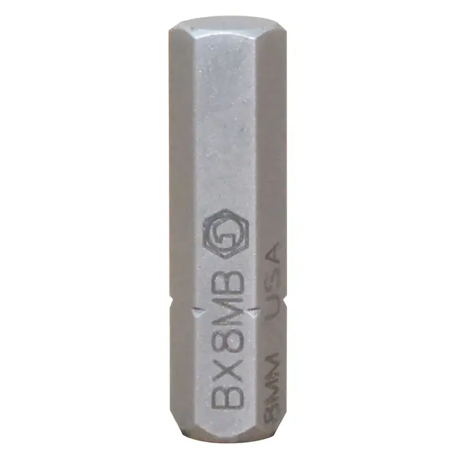 3/8" METRIC HEX QUIKBIT - 8MM
