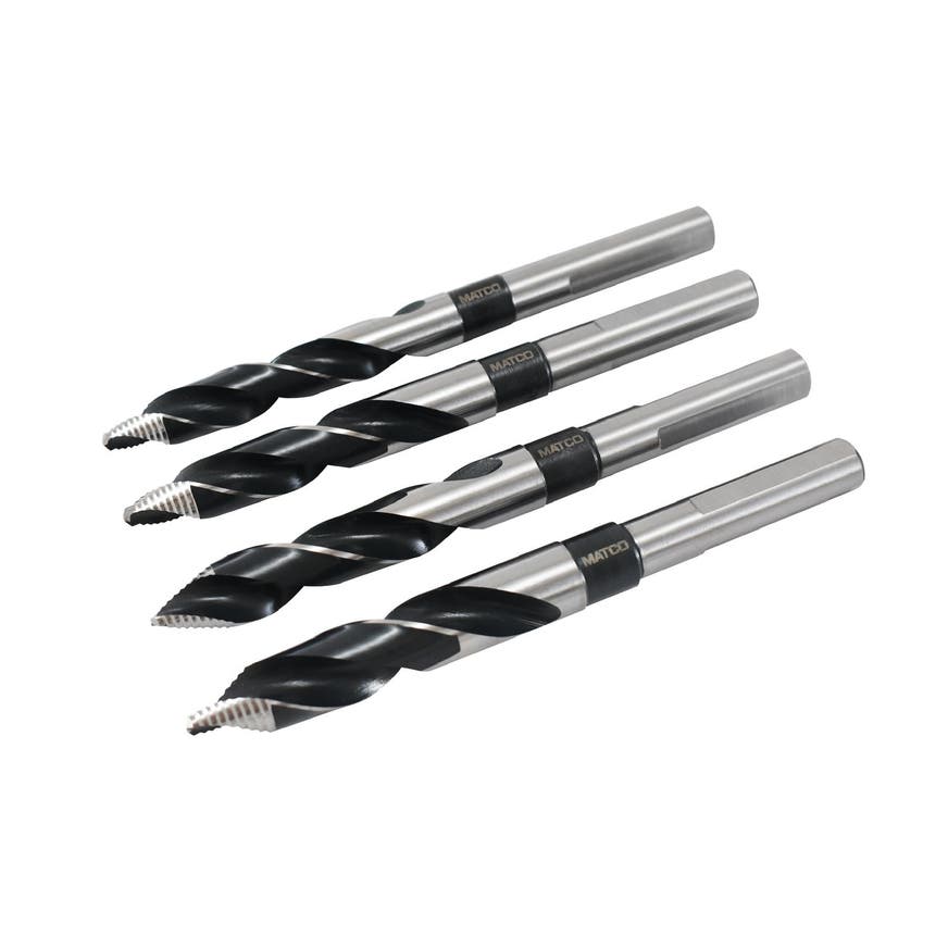 LARGE HYPERSTEP HIGHSPEED DRILL BIT SET, 4 PIECE DB4HSL Matco Tools