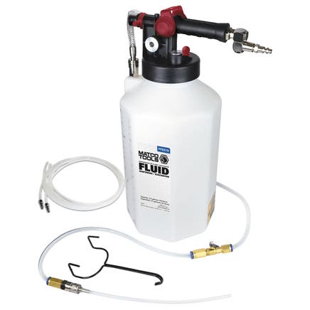 10L FLUID EVACUATOR/DISPENSER WITH RIDGED TUBES