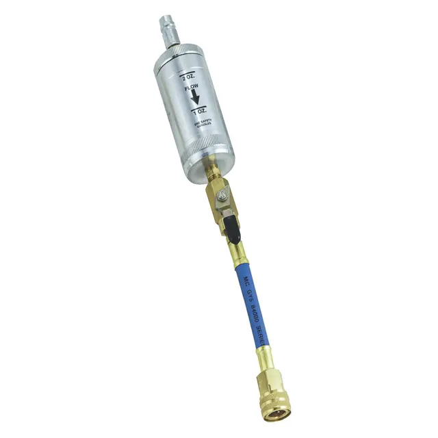 R134A LOW SIDE OIL INJECTOR COUPLER