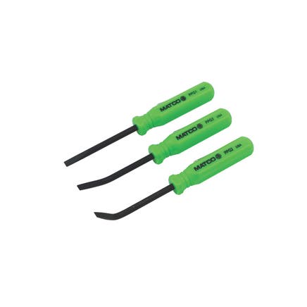 3 PIECE POCKET PRY BAR SET - GREEN