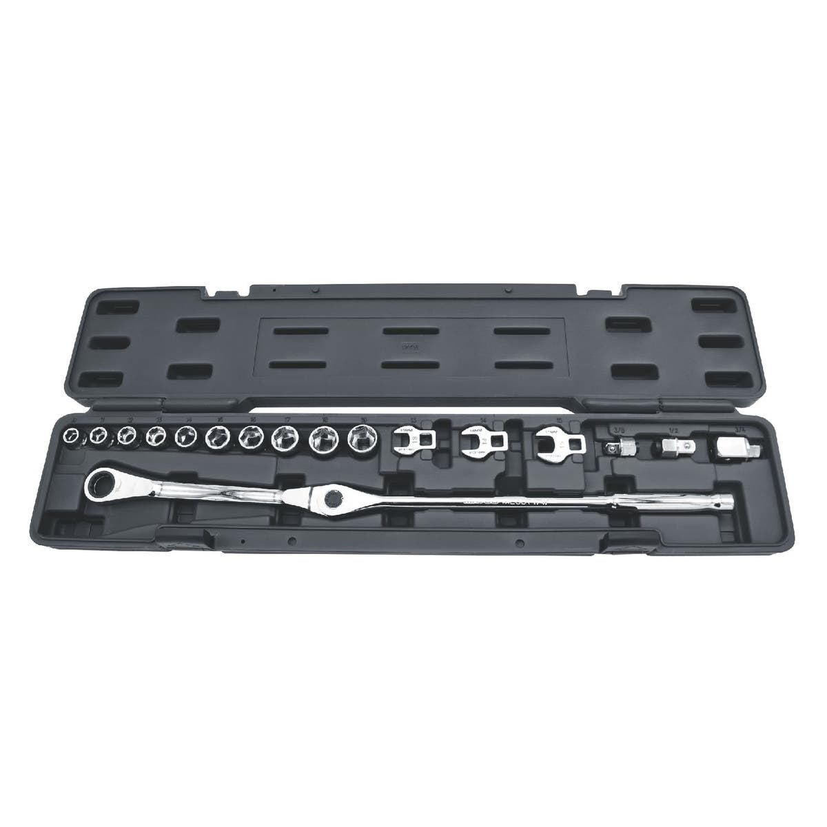 EXTENDED REACH RATCHETING SERPENTINE BELT MASTER TOOL KIT MESBT17