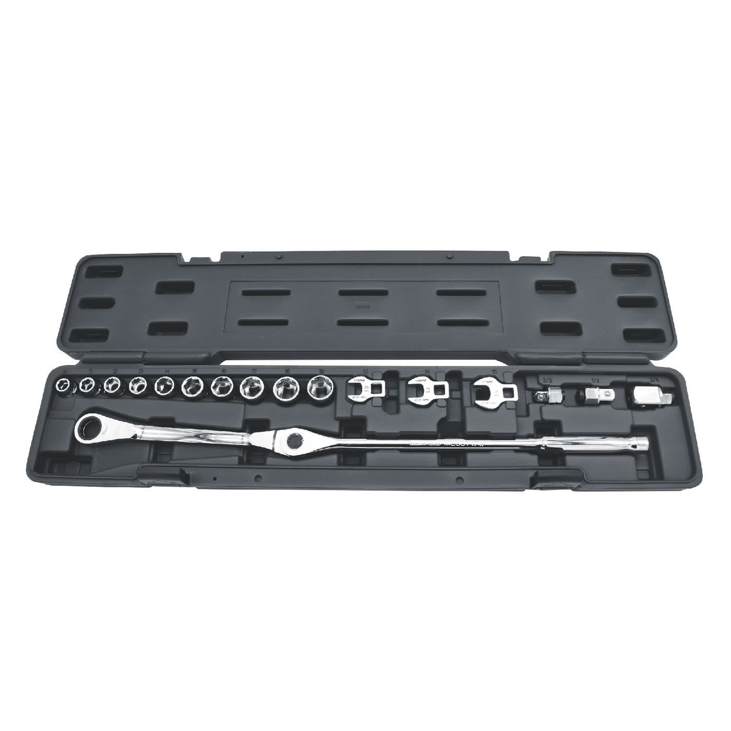EXTENDED REACH RATCHETING SERPENTINE BELT MASTER TOOL KIT