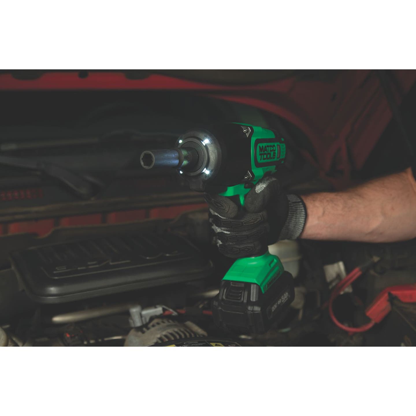 20V+ CORDLESS INFINIUM™ 1/2" HIGH PERFORMANCE IMPACT WRENCH KIT - GREEN