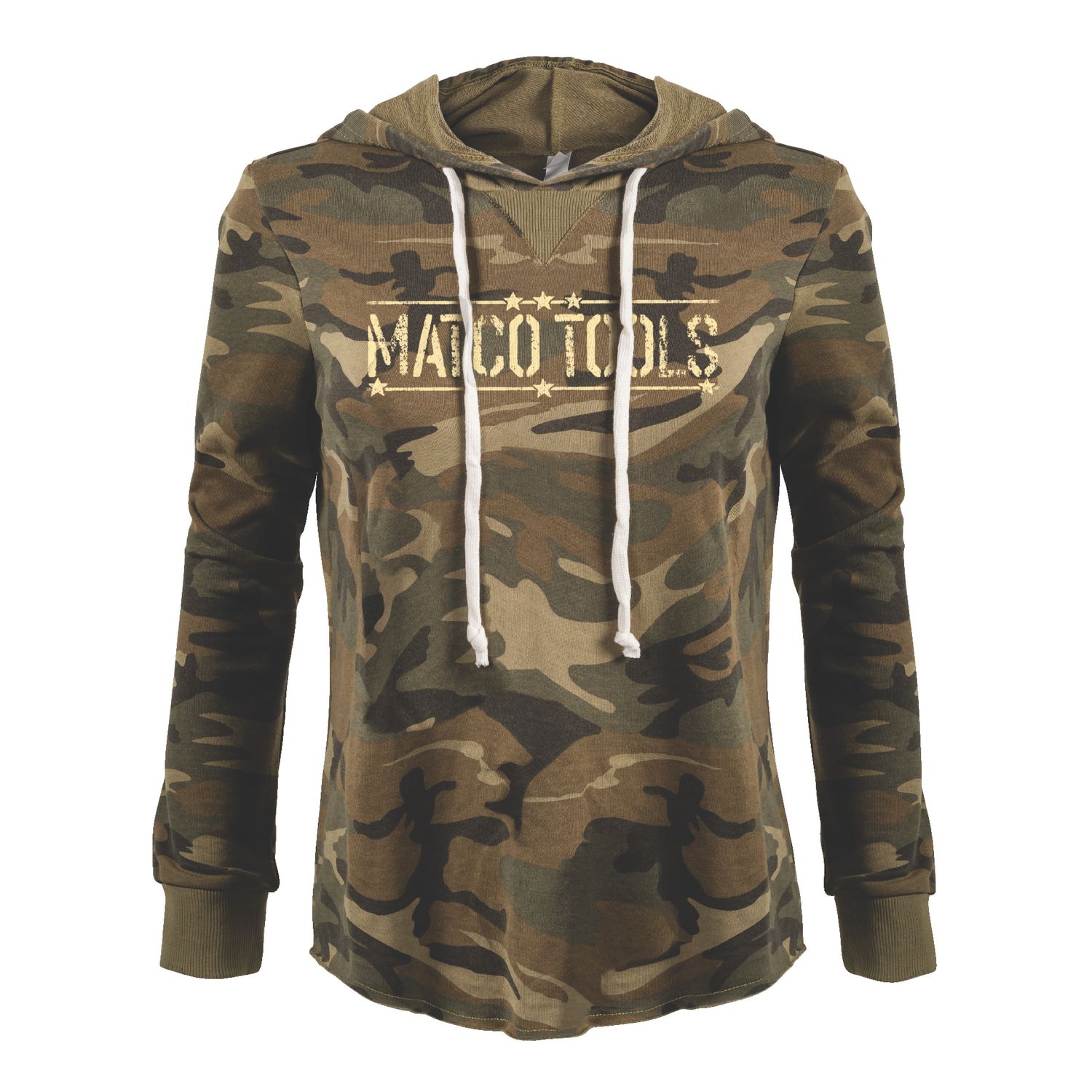 Ladies discount camouflage hoodie