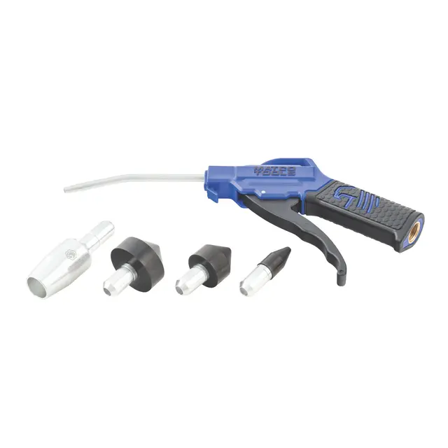4.5" BENT TUBE BLOW GUN KIT - BLUE