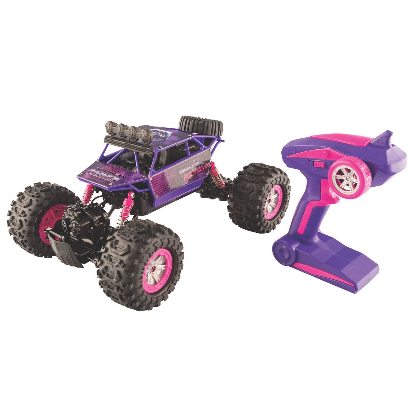 RC CAR WITH LIGHTS AND MUSIC - PURPLE