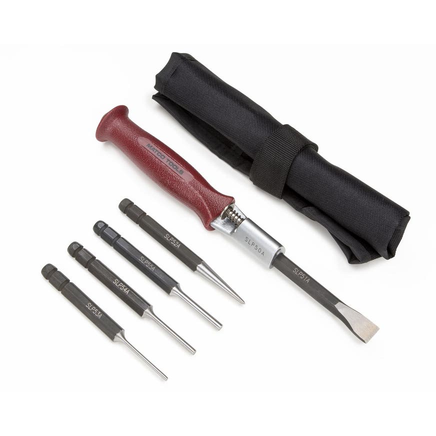 6 PIECE INTERCHANGEABLE PUNCH AND CHISEL SET SLPC5A Matco Tools