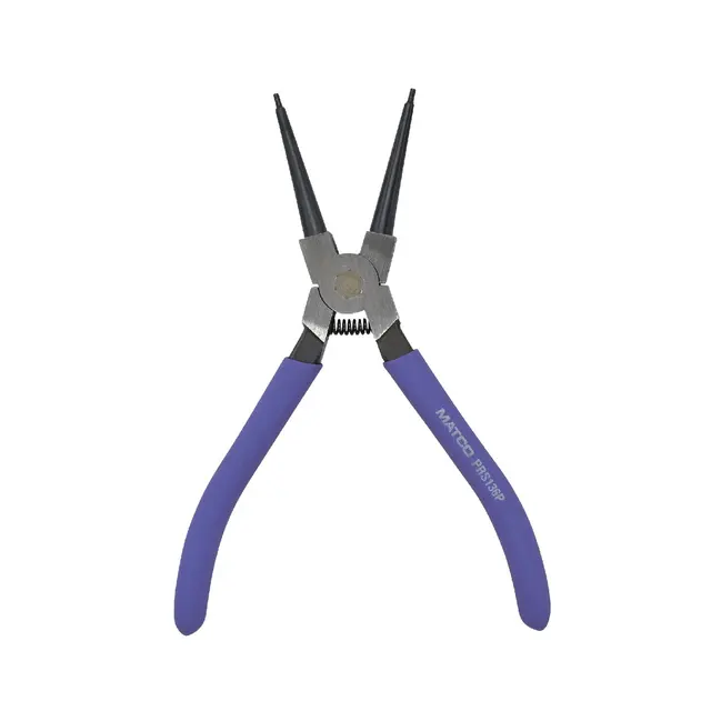 7" INTERNAL SNAP RING PLIERS STRAIGHT NOSE 0.067" - PURPLE