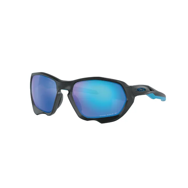 OAKLEY PLAZMA MATTE BLACK WITH PRIZM™ SAPPHIRE POLARIZED LENS
