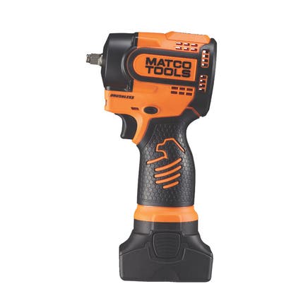 16V CORDLESS INFINIUM™ 1/4" DRIVE STUBBY IMPACT WRENCH - ORANGE