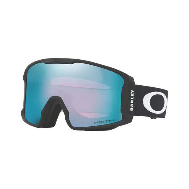 LINE MINER MEDIUM MATTE BLACK WITH PRIZM™ SAPPHIRE SNOW GOGGLES