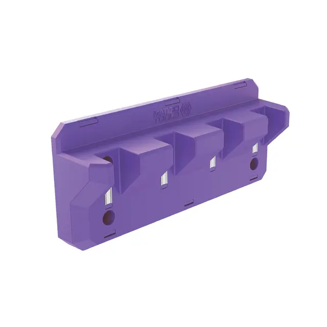 4 SLOT MAGNETIC PRY BAR HOLDER - PURPLE