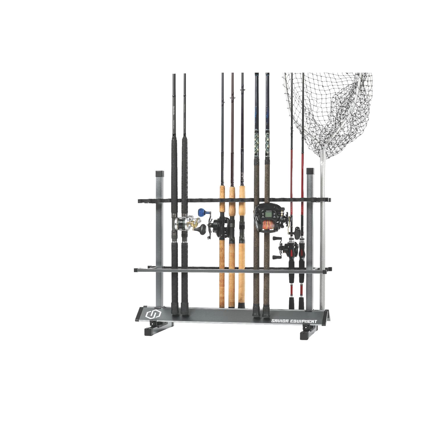 Savior Equipment Aluminum Fishing Rod Rack