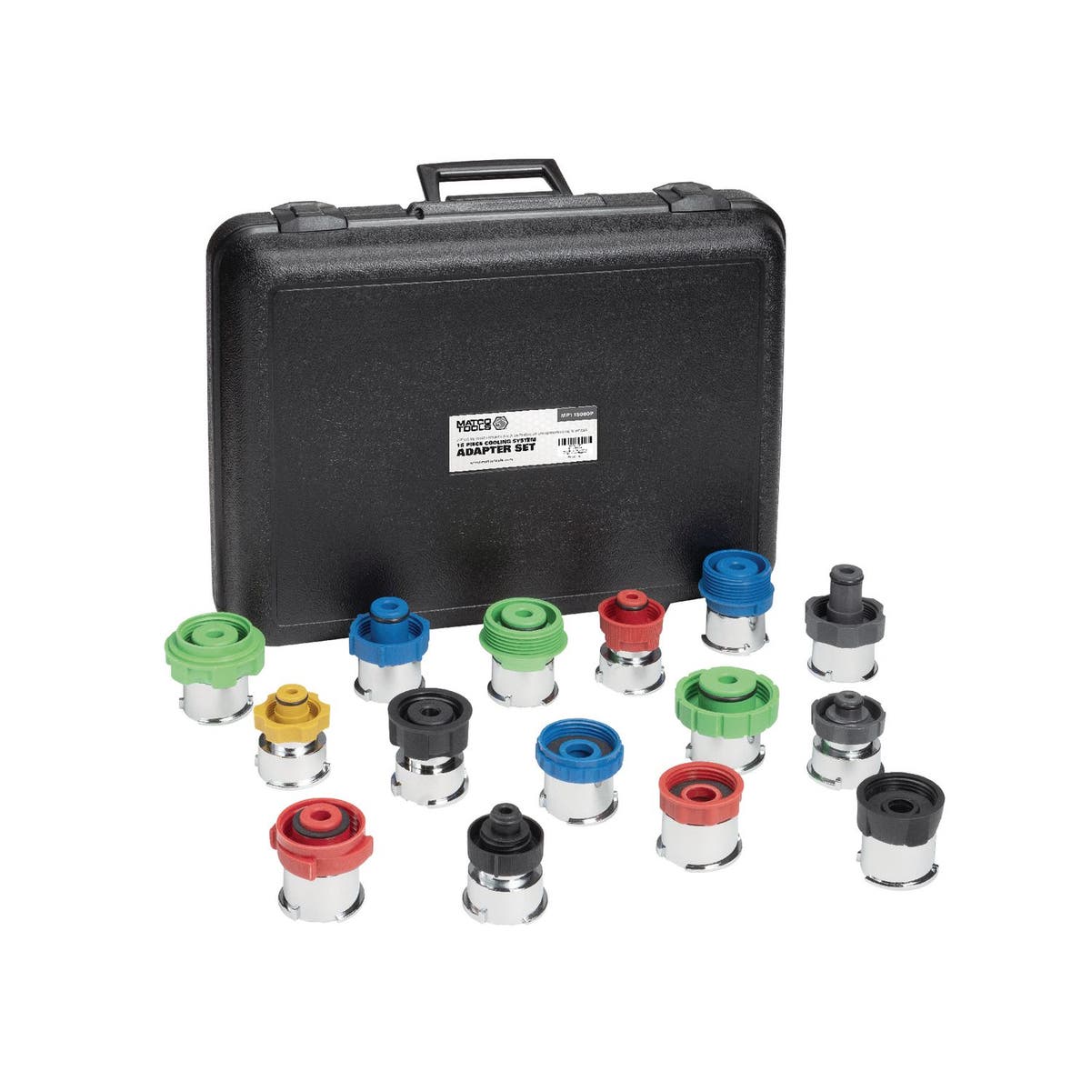 15 PIECE COMPOSITE COOLING SYSTEM ADAPTER SET MPT15000P Matco Tools