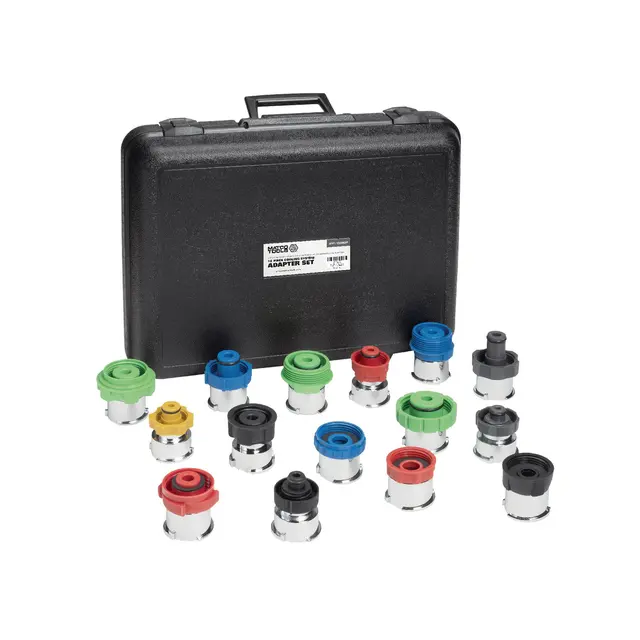 15 PIECE COMPOSITE COOLING SYSTEM ADAPTER SET