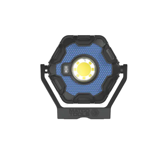 1,000 LUMEN MINI HANDHELD RECHARGEABLE FLOODLIGHT WITH HUMAN BODY SENSOR- BLUE