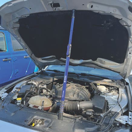 EXTRA LONG HOOD PROP 31" TO 61", BLUE