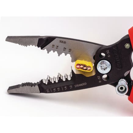 KNIPEX 8" FORGED WIRE STRIPPER