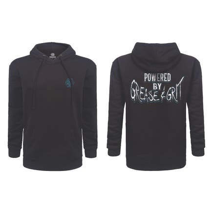 GREASE AND GRIT HOODIE - XL