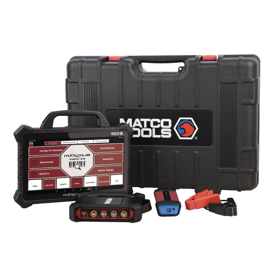 MAXIMUS 4.0 DIAGNOSTIC SCAN TOOL WITH CARLINE SOFTWARE MDMAX4CL Matco