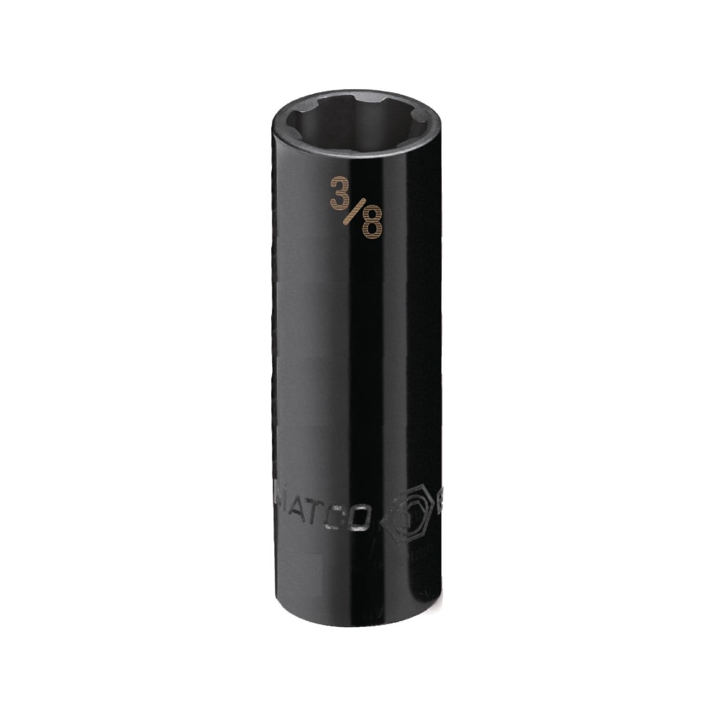 1/4" DRIVE 3/8" SAE 6 POINT DEEP PRO NON-SLIP IMPACT SOCKET