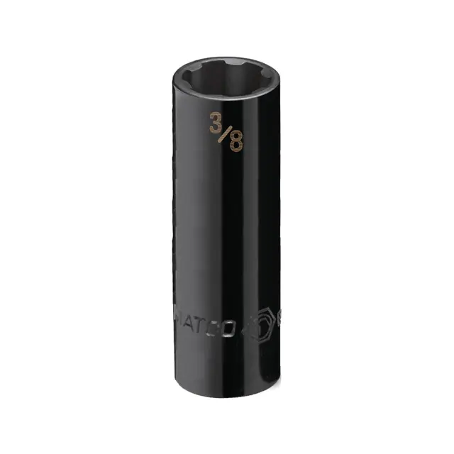 1/4" DRIVE 3/8" SAE 6 POINT DEEP PRO NON-SLIP IMPACT SOCKET