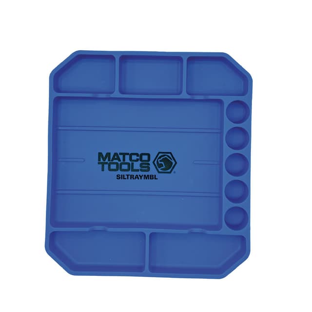 MEDIUM SILICONE TRAY- BLUE