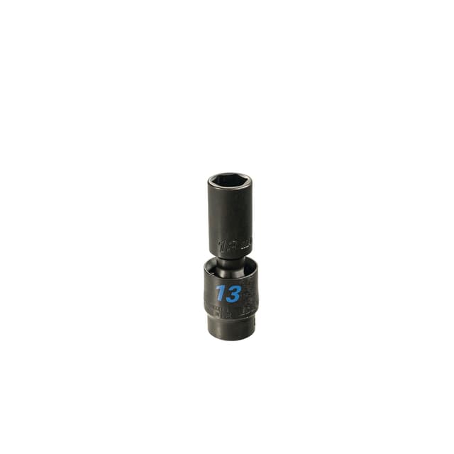 3/8" DRIVE 13MM 6 POINT TORQUE FORCE DEEP UNIVERSAL IMPACT SOCKET