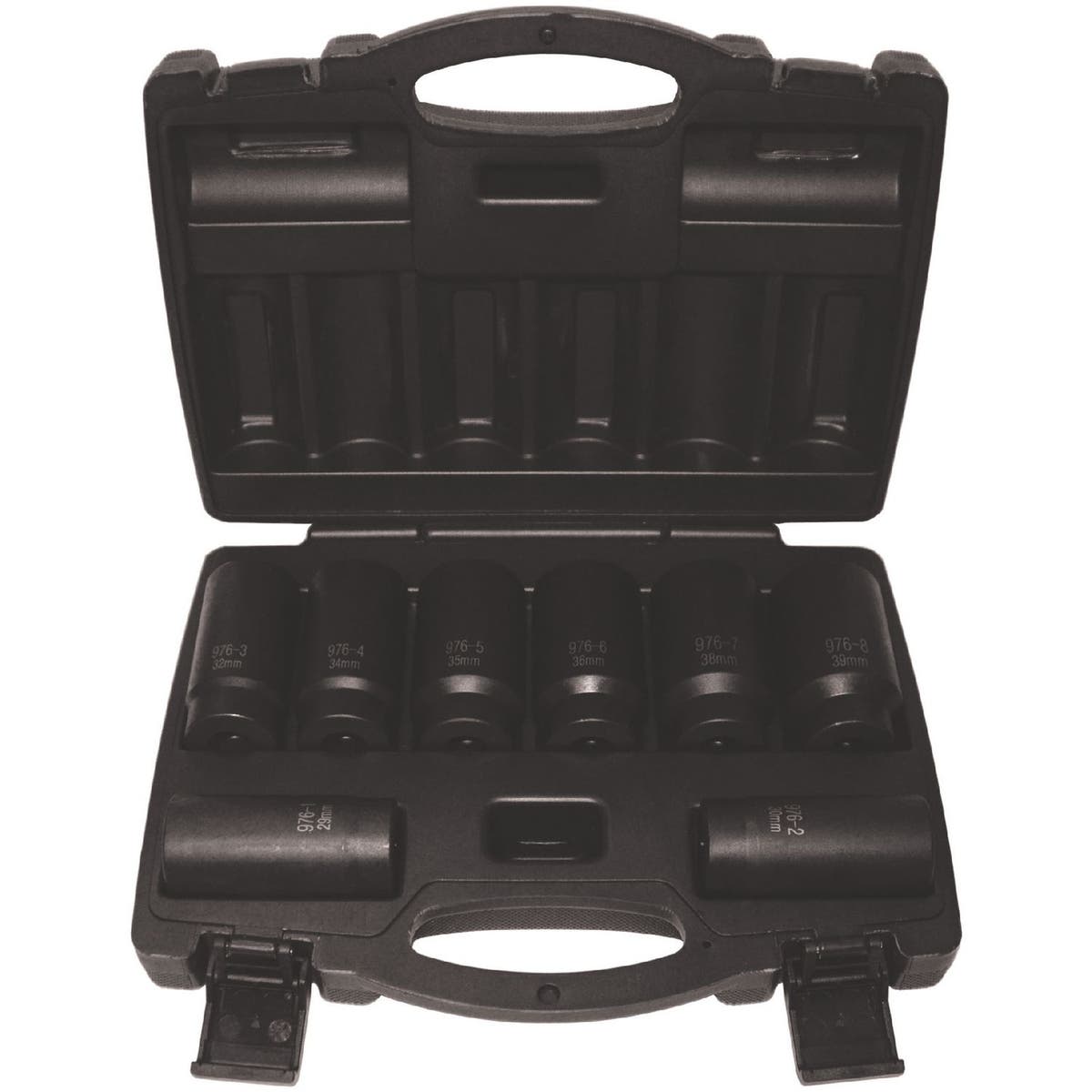 1/2" DRIVE 8 PIECE 12 POINT AXLE NUT SOCKET SET AXL12PT Matco Tools