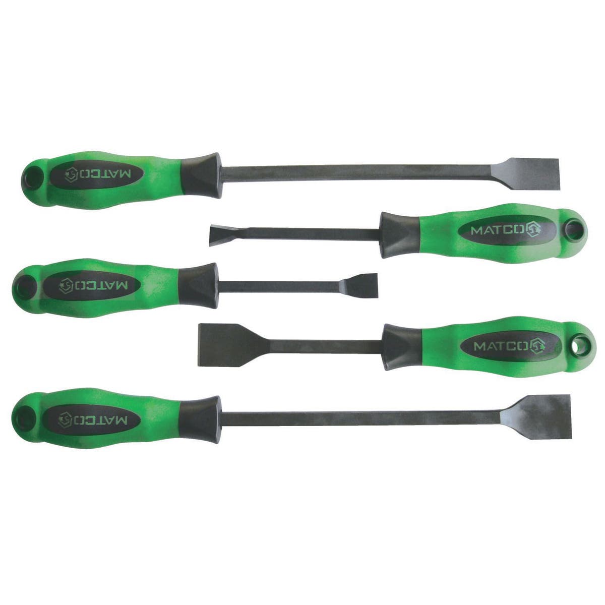 5 PIECE MULTIPURPOSE SCRAPER SET SCSG5B Matco Tools