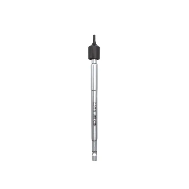 1/4" SHANK 2.5MM METRIC HEX UNIVERSAL IMPACT DRIVER 6" LONG EXTENSION POWER BIT