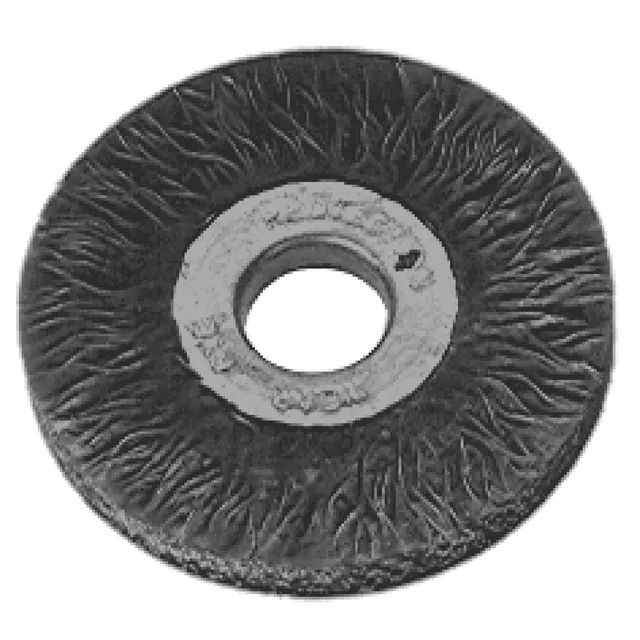 2" DIAMETER ENCAPSULATED WIRE WHEEL BRUSH