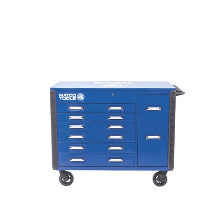 49” x 25” MSC5 POWERED TOOL CART (BLUE/CHROME)