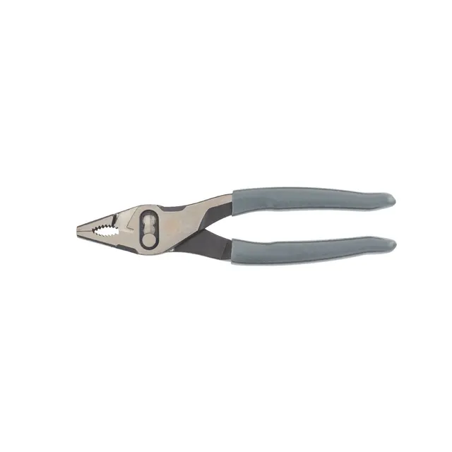 8" COMBINATION STYLE 3-POSITION PLIER - SHADOW GRAY