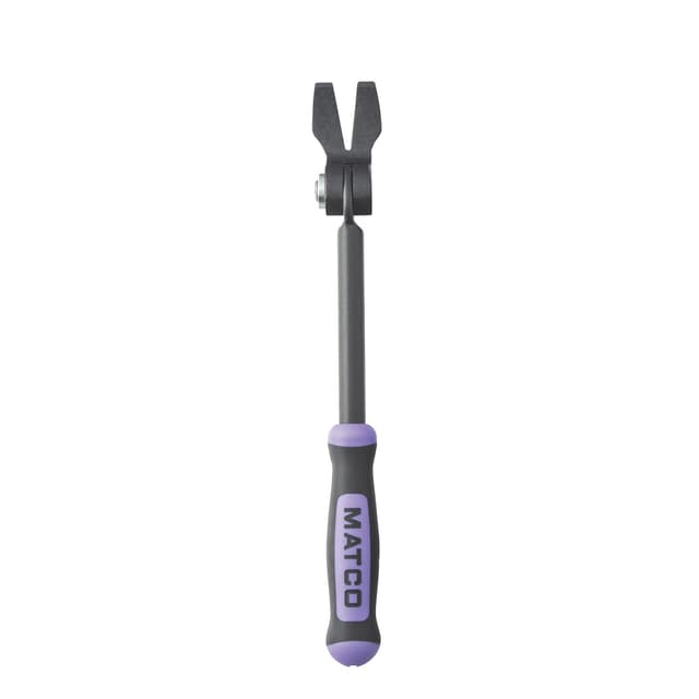 INDEXING CLIP LIFTER TOOL WITH DEEP V-SHAPED NOTCH - PURPLE