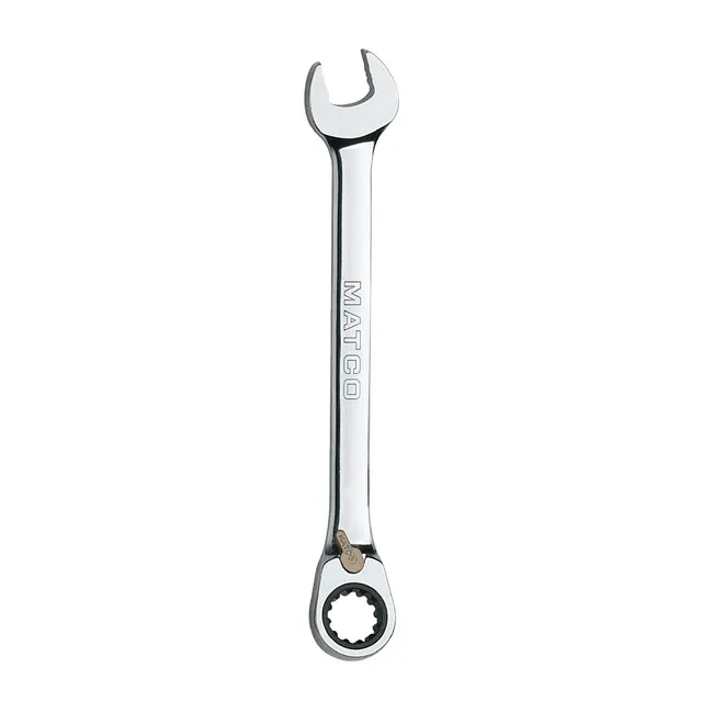 16MM 90 TEETH REVERSIBLE COMBINATION RATCHETING WRENCH
