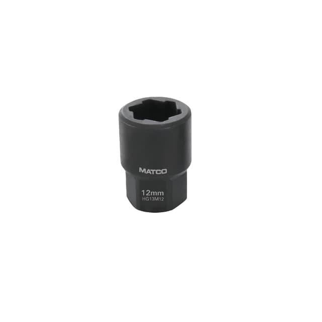 12MM 3/8” DRIVE HEX GRIP IMPACT SOCKET