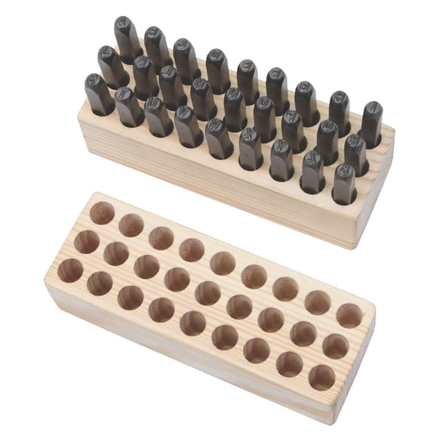 3/16" LETTER STAMP SET