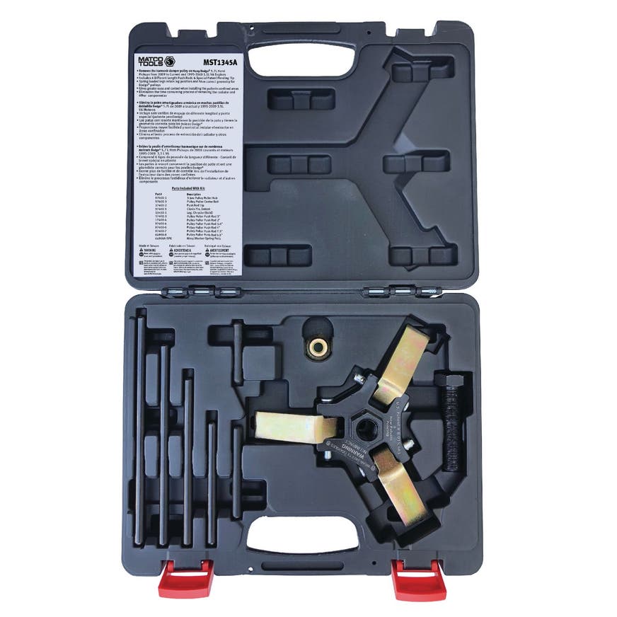 DODGE HEMI HARMONIC DAMPER PULLEY PULLER MST1345A Matco Tools