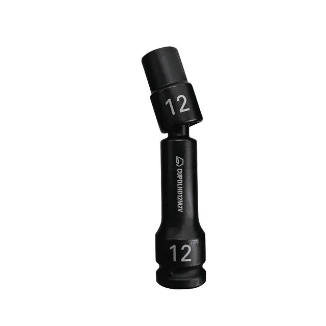 1/2" DRIVE 12MM 12 POINT PINLESS HEAVY DUTY UNIVERSAL DRIVE LINE IMPACT SOCKET