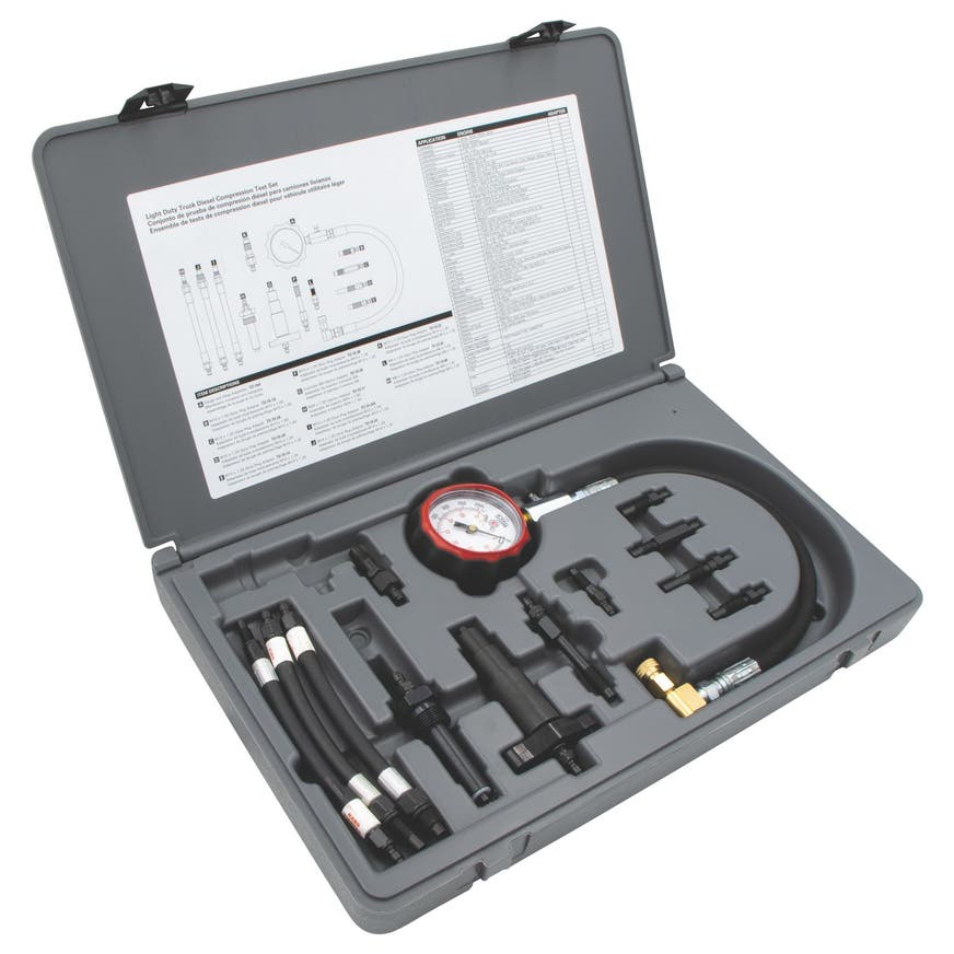 LIGHTDUTY TRUCK DIESEL COMPRESSION TESTER SET DCT15 Matco Tools